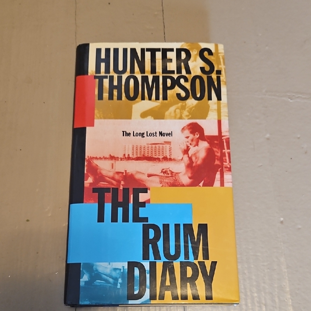 Hunter S. Thompson 'The Rum Diary' Hardcover Book